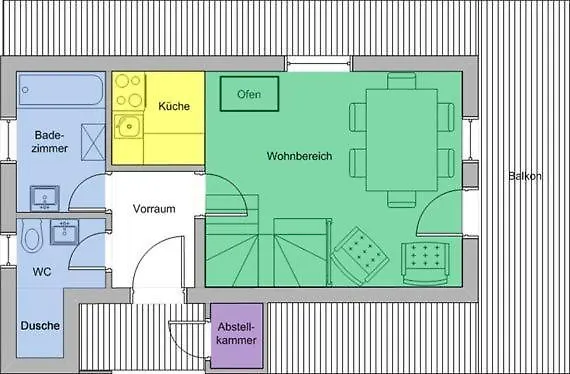Domek letniskowy Almhuette Falkert